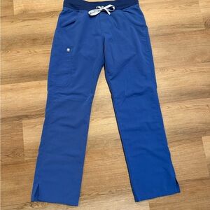 FIGS Scrub Pants - Electric Blue - Size Small